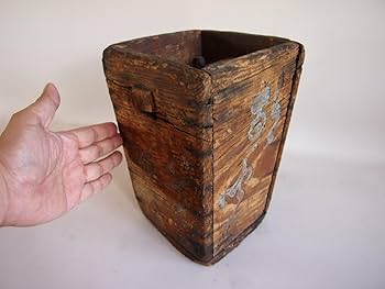 Amazon.co.jp: 江戸時代井戸桶25cm侘び寂び茶道花道つるべ井戸